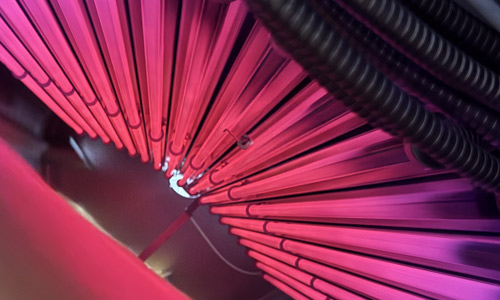 Infrared Dryer Insideview